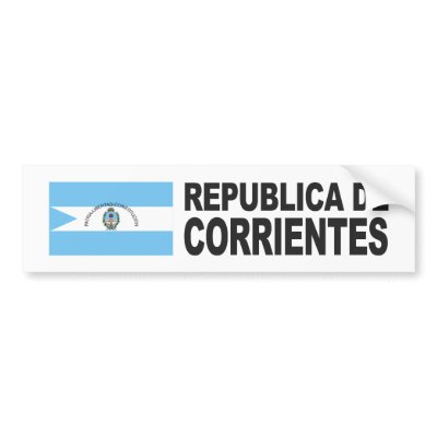 Adesivo para Carro - Republica de Corrientes by chamigos