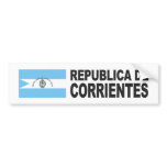 Adesivo para Carro - Republica de Corrientes bumper stickers