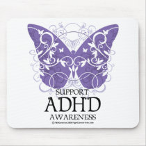 ADHD Butterfly Mouse Pads