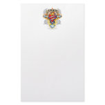 ADHD Cross & Heart Personalized Stationery