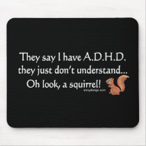 ADHD Squirrel Humour