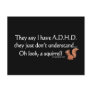 ADHD Squirrel