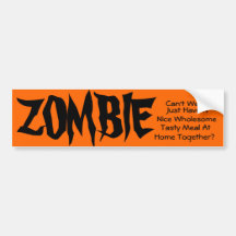 Adhésif pour pare-chocs 002 de ZOMBI Autocollant Pour Voiture