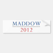 Adhésif pour pare-chocs 2012 de Rachel Maddow Autocollant Pour Voiture