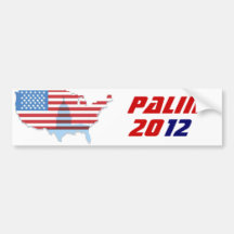 Adhésif pour pare-chocs 2012 de Sarah Palin Adhésifs Pour Voiture
