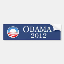 Adhésif pour pare-chocs 2012 d'Obama Adhésifs Pour Voiture
