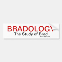Adhésif pour pare-chocs de Bradology Autocollant Pour Voiture