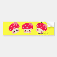 Adhésif pour pare-chocs de champignon ! autocollants pour voiture