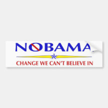 Adhésif pour pare-chocs de changement de NoBama ob Adhésif Pour Voiture