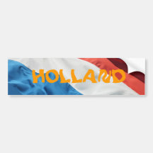 Adhésif pour pare-chocs de la Hollande Autocollants Pour Voiture