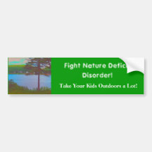 Adhésif pour pare-chocs de paysage de Digitals Adhésif Pour Voiture