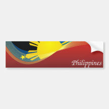 Adhésif pour pare-chocs de Philippines Autocollant Pour Voiture