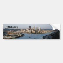 Adhésif pour pare-chocs de Pittsburgh Autocollant Pour Voiture