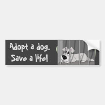Adhésif pour pare-chocs de prison de chienchien autocollant pour voiture