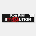 Adhésif pour pare-chocs de révolution de Ron Paul  Adhésif Pour Voiture