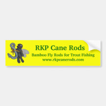 Adhésif pour pare-chocs de Rods de canne de RKP…. Autocollants Pour Voiture