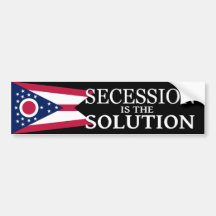 Adhésif pour pare-chocs de secession de l'Ohio Adhésif Pour Voiture