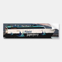 Adhésif pour pare-chocs hawaïen de Superferry Autocollant Pour Voiture