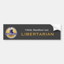 Adhésif pour pare-chocs libertaire adhésif pour voiture