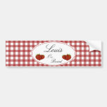 Adhésif pour pare-chocs mignon personnalisable de  adhésif pour voiture