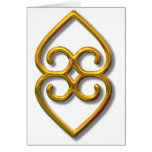 Adinkra-earth-gold Card
