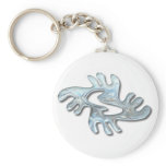 Adinkra-peace-glass Keychain