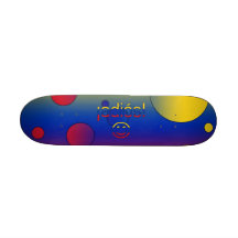 ¡Adiós! Venezuela Flag Colours Pop Art Custom Skate Board
