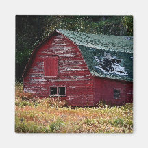 Adirondack barn magnet