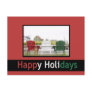 Adirondack Chairs Holiday Postcard