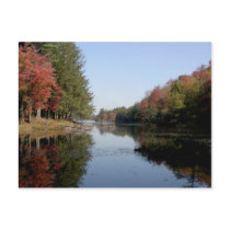 Adirondack Lake Post Card