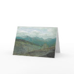 Adirondack Mountain Peaks Panorama Greeting Card