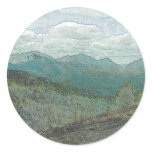 Adirondack Mountain Peaks Panorama Stickers