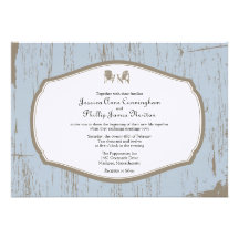 Adirondack préside le mariage rustique invitation