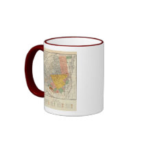 Adirondack Survey Sketch - Verplanck Colvin Map Coffee Mugs