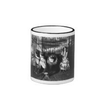 Adjie and the Lions 1899 Coffee Mug