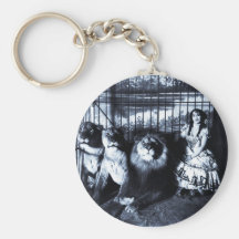 Adjie and the Lions 1899 Keychain