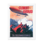 Adjudant Vincenot WWI Airship Promotional Poster Post Cards