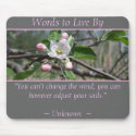 ADJUST YOUR SAILS - Apple Blossoms I mousepads