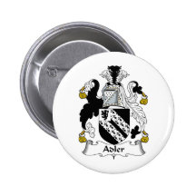 Adler Family Crest Button