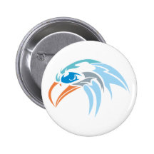 Adler Kopf eagle head Buttons