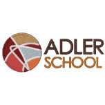 Adler School Embroidered Polo Shirt 1 embroidered shirts