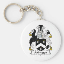 Adlington Family Crest Key Chains