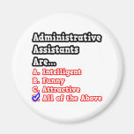 Administrative Assistant Quiz...Joke Fridge Magnets