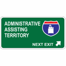 Administrative Assisting Next Exit Photo Sculptures