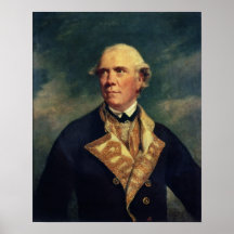Admiral Barrington  1779 Print