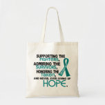 Admirer de soutien honorant le Cancer 3,2 ovarien Sac En Toile