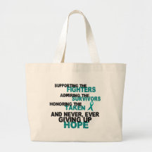 Admirer de soutien honorant le CANCER 3 OVARIEN Sac