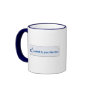 admit it, admit it coffee mug