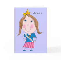 Admit it... You Would Miss the Drama Greeting Card