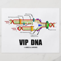 ADN de VIP (humour de reproduction d'ADN) Prospectus